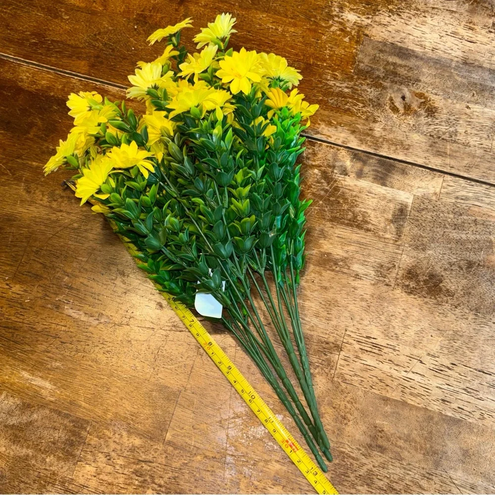 Artificial Flowers Yellow Daisies